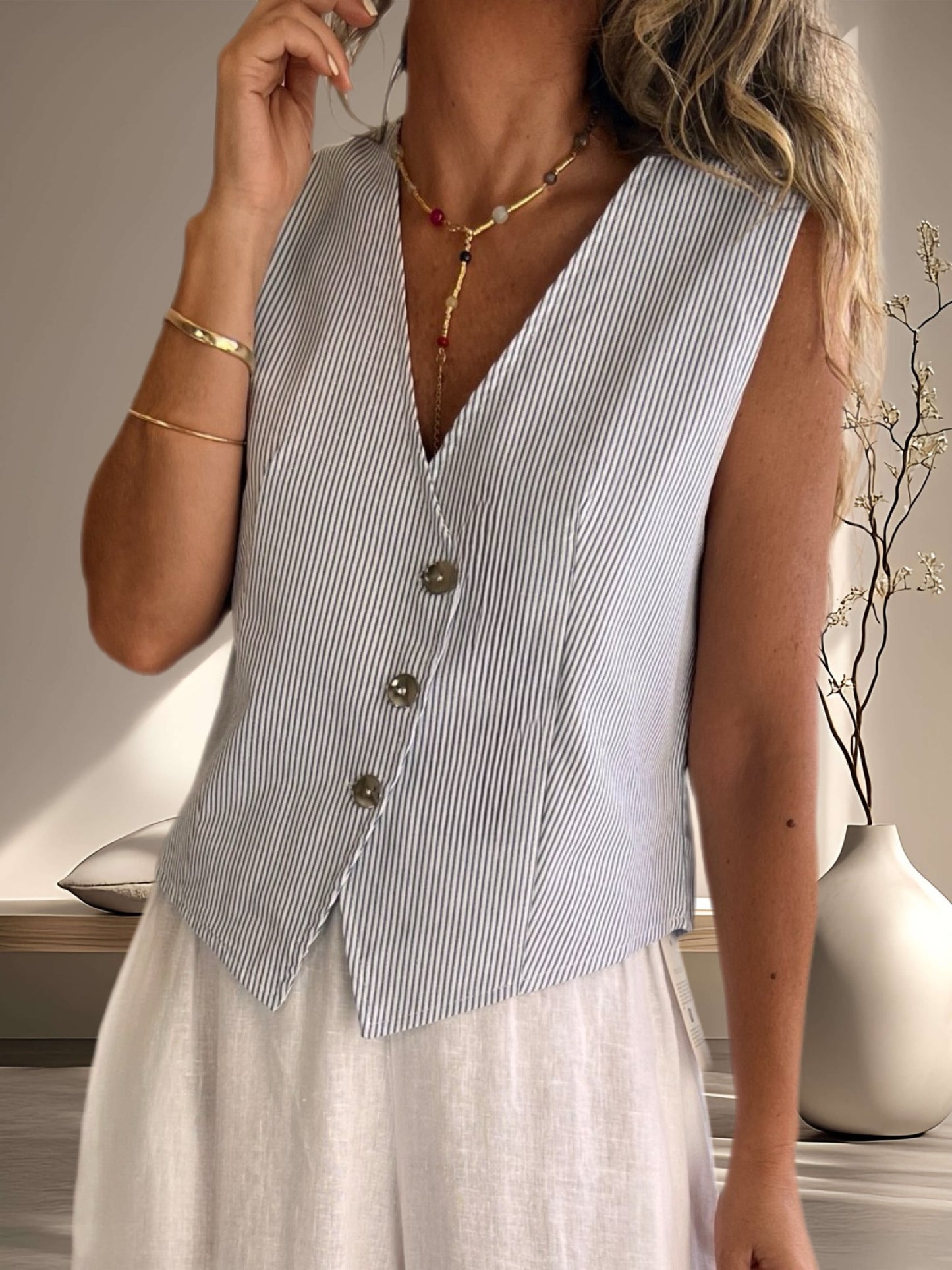 Gillette franjas celeste