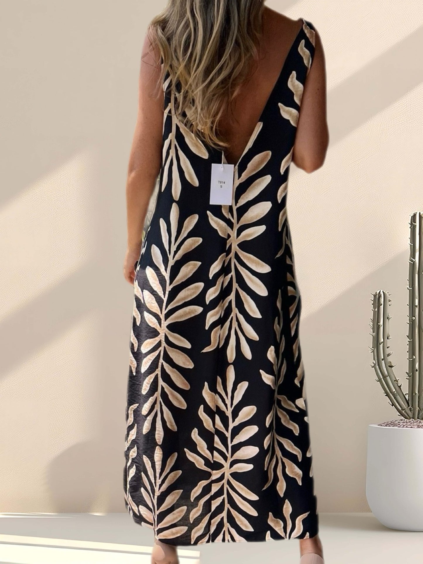 Vestido diseño negro