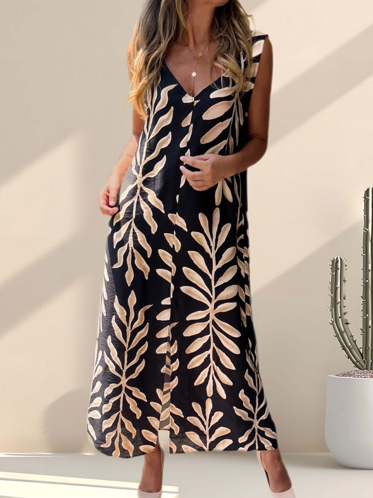 Vestido diseño negro