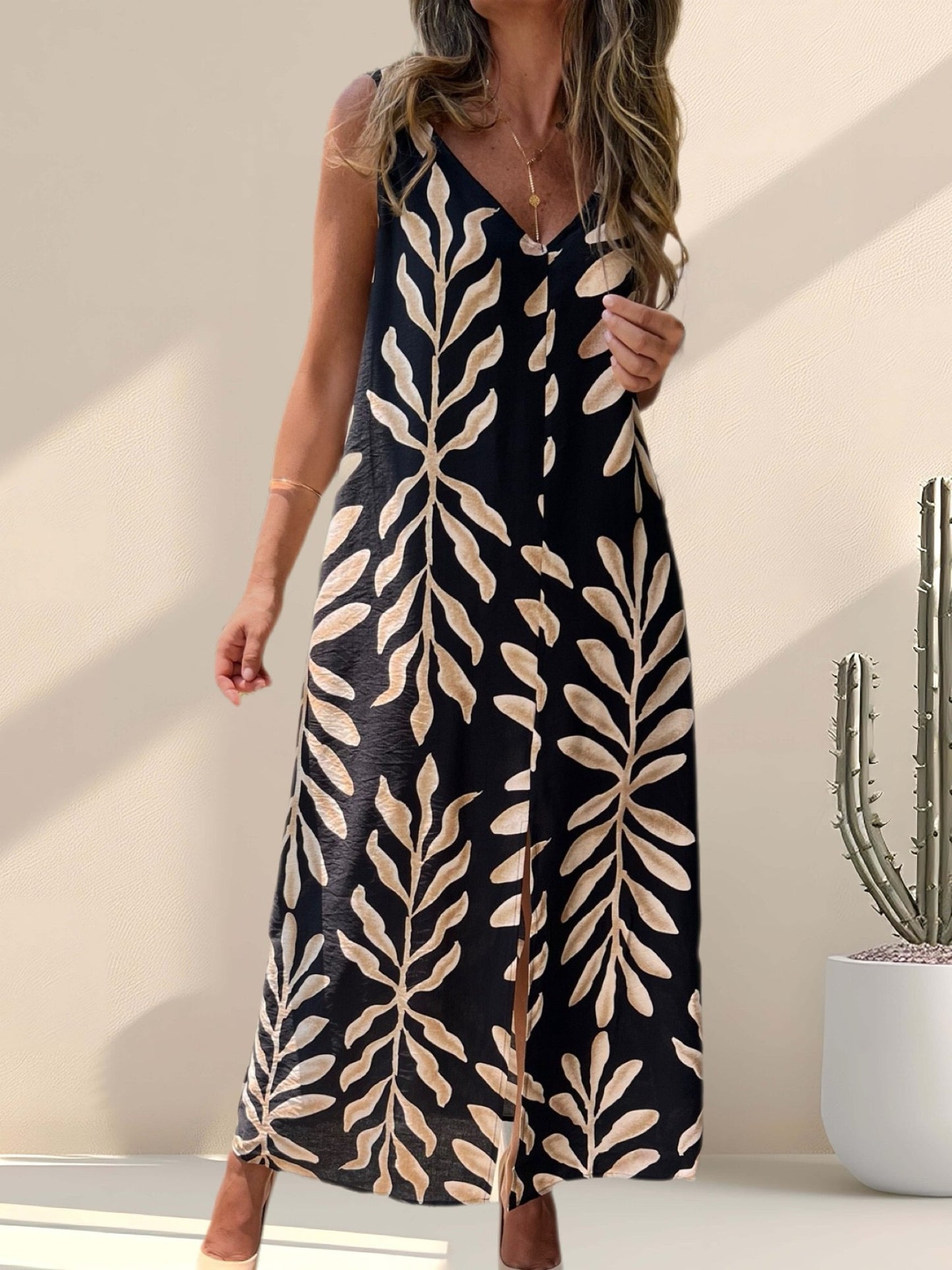 Vestido diseño negro