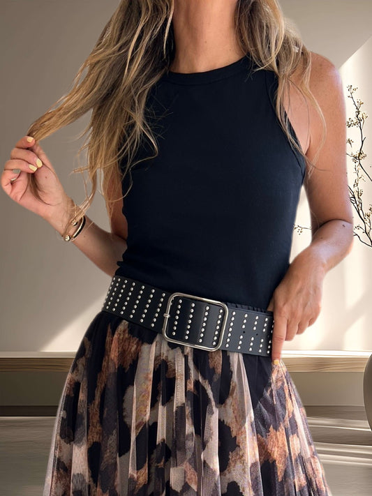 Camiseta básica negra