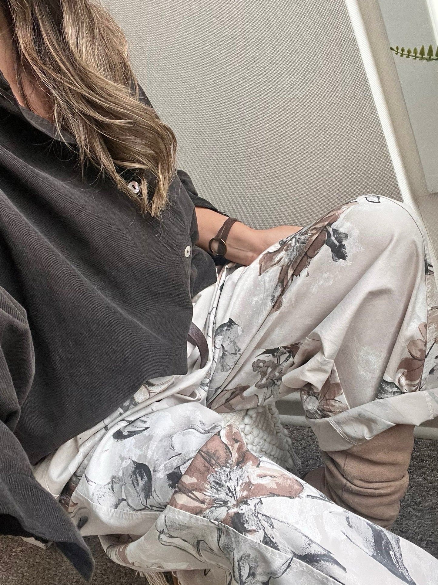 Pantalón diseño beige (Italiano 🇮🇹) / Avance de Temporada