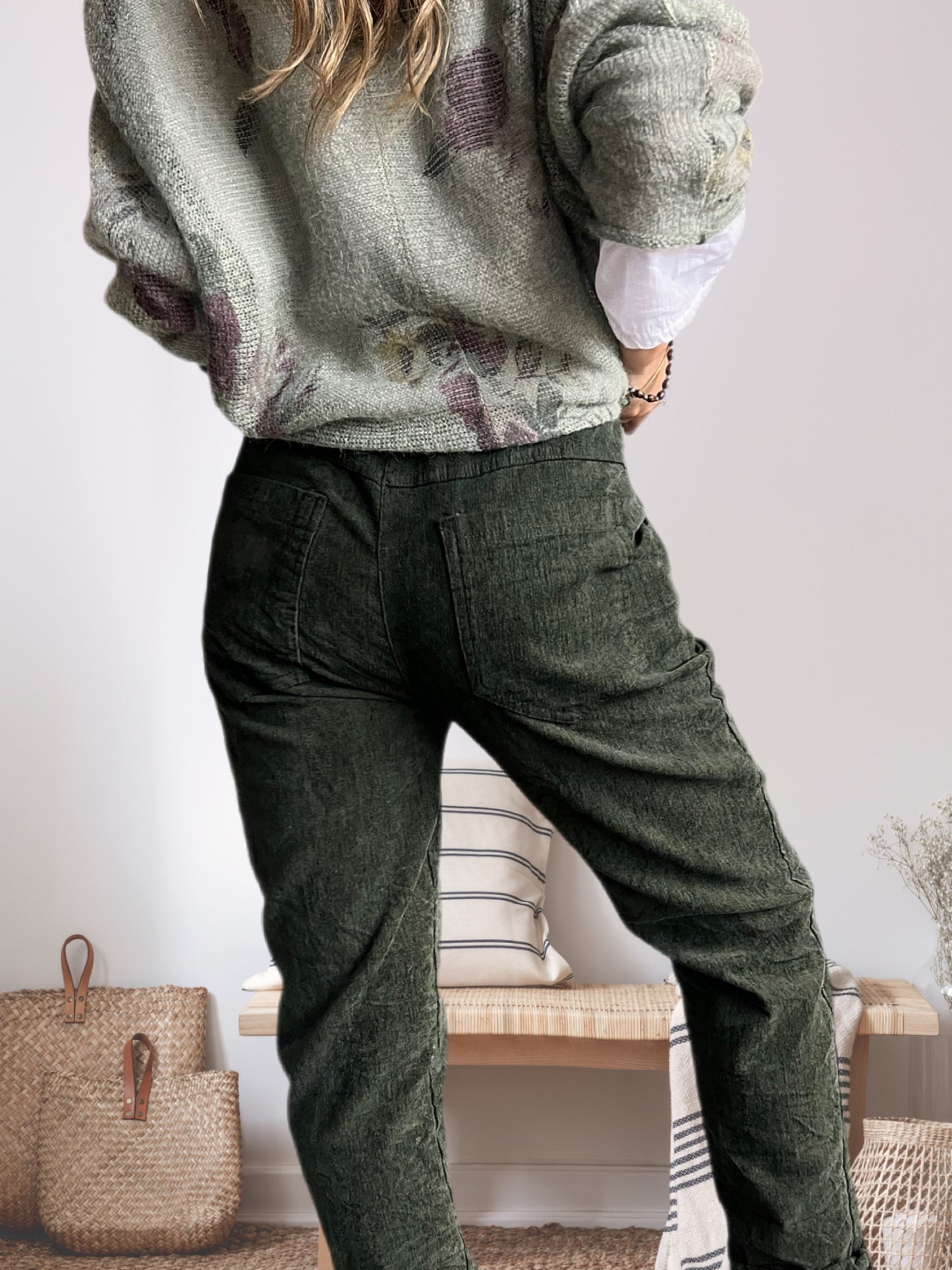 Jogger verde musgo (Italiano 🇮🇹)