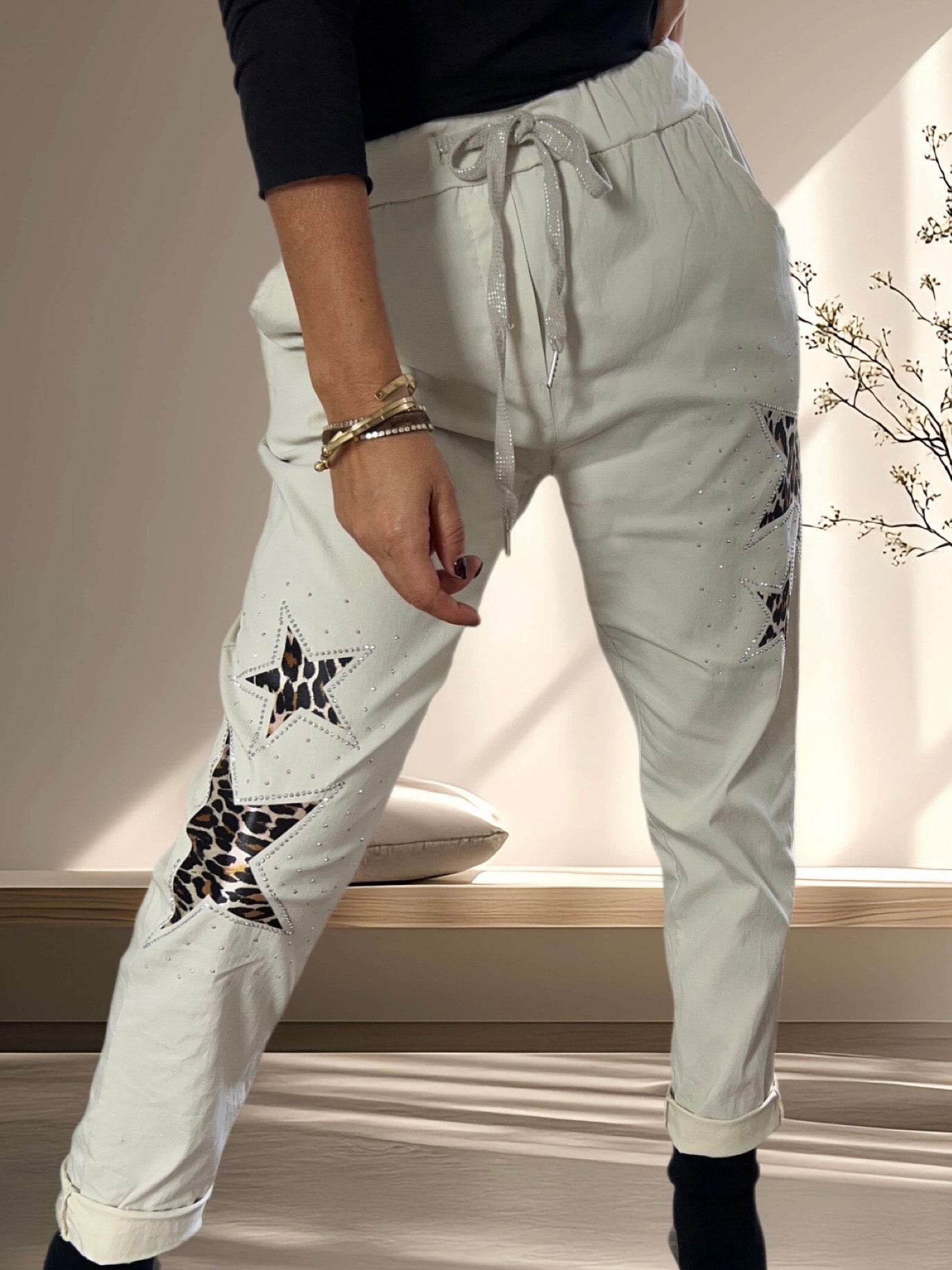 Pantalón Jogger Estrella (Italiano 🇮🇹)